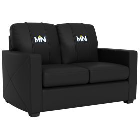 Silver Loveseat with Minnesota Twins City Connect MN Logo