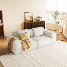 modular sofa can be converted into an oversized sofa bed Free conversion sofa set flexible configuration