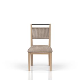 Rope Back Chair - Toffee/ Carmel