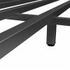 Twin Over Full Metal Bunk Bed, Heavy Duty Metal Bunk Bed Frame, Bunk Bed Twin Over Full with Ladder & Full-Length Guardrail for Teens Adults