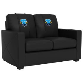 Silver Loveseat with Philadelphia Phillies City Connect Liberty Bell Logo