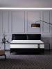 QUEEN Size 12 Inch Hybrid Mattress Individual Pocket Spring 7-Zoned Memory Foam Knitted Cover CertiPUR-US White