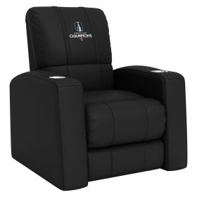 Relax Home Theater Recliner with Florida Panthers 2025 Champions Logo (Material: Commercial Grade Synthetic Leather)