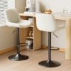 High bar stools are suitable for modern-style kitchen islands, home bars or coffee areas