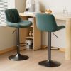 High bar stools are suitable for modern-style kitchen islands, home bars or coffee areas