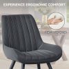 2-piece or 4-piece dining chair sets, suitable for use in dining rooms, living rooms and offices