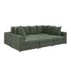 Haven 6 - Piece Modular Corduroy Sectional