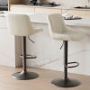 High bar stools are suitable for modern-style kitchen islands, home bars or coffee areas