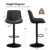 High bar stools are suitable for modern-style kitchen islands, home bars or coffee areas