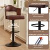 This bar stool set consists of 2 pieces. You can freely place the stools in any setting, such as bars, kitchen islands, restaurants, counters