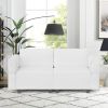 The multi-person modular combination sofa has storage space under each seat, making it convenient for you to organize your personal items neatly.
