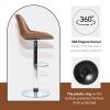 High bar stools are suitable for modern-style kitchen islands, home bars or coffee areas