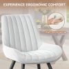 2-piece or 4-piece dining chair sets, suitable for use in dining rooms, living rooms and offices