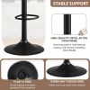 Swivel Bar Stools Set of 2 Seat Adjustable Height 25.2-33.8IN