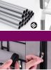 6 Tier Double Row Shoe Rack Organizer with 9 or 12 Compartments Non Woven Fabric Shoe Storage Cabinet Space Saving Shoe Shelf for Entryway Closet Bedr